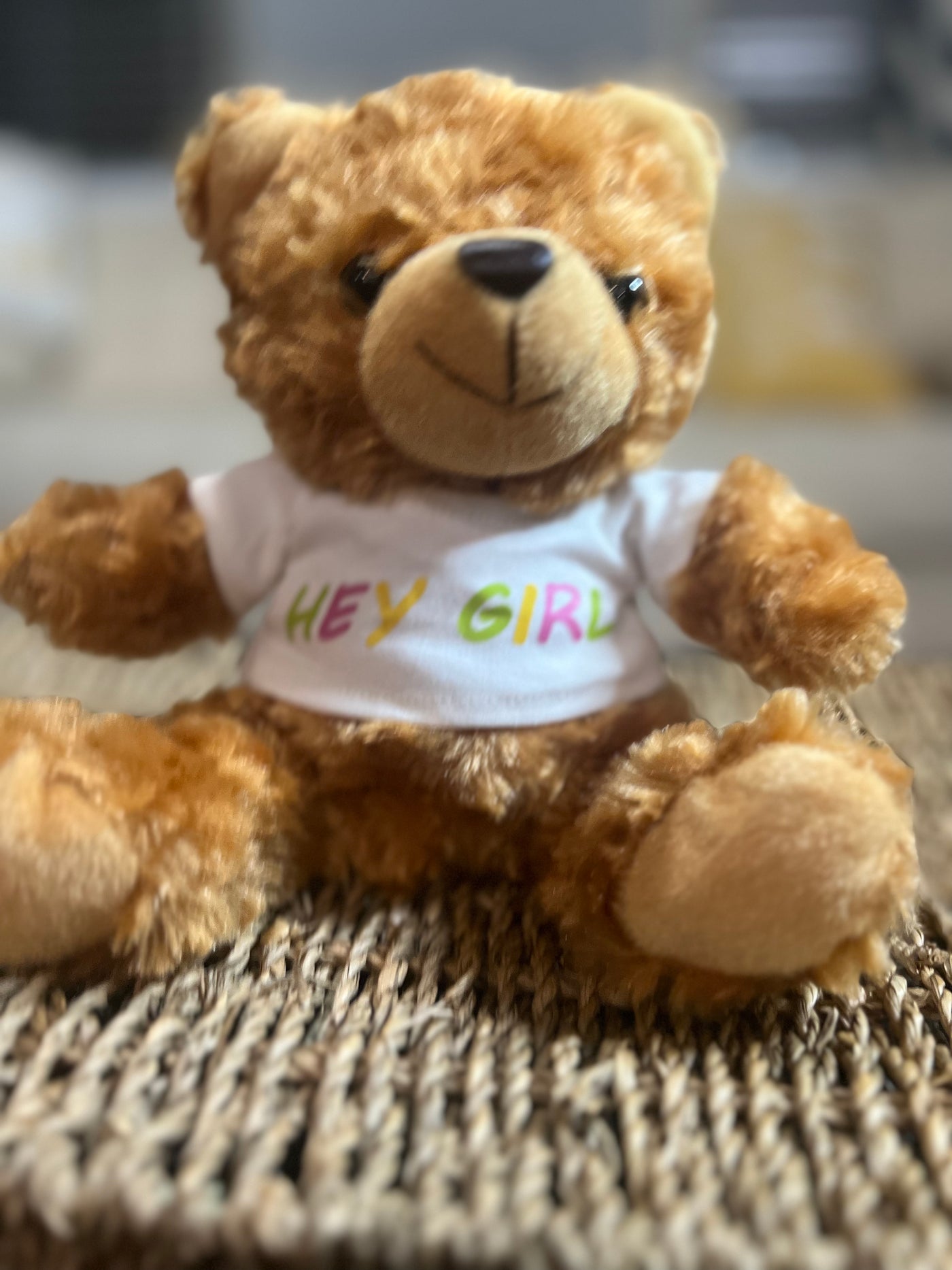 "Hey Girl" Teddy Bear